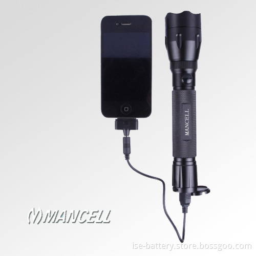 The Multifunction LED Flashlight Can Charge The Mobile Phone